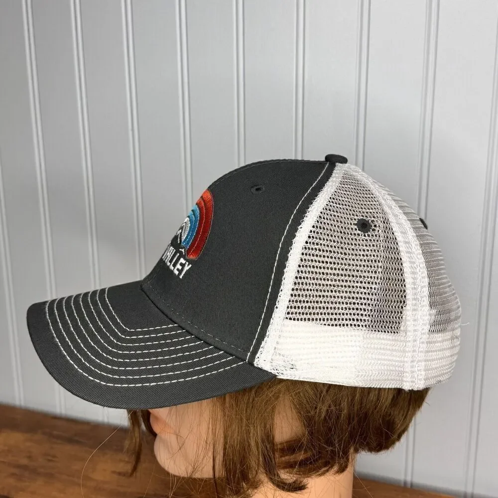 Lost Valley Colorado Hat Adult Ouray Snapback Mesh Back Baseball Trucker Cap